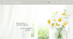 Desktop Screenshot of denisejhughes.com